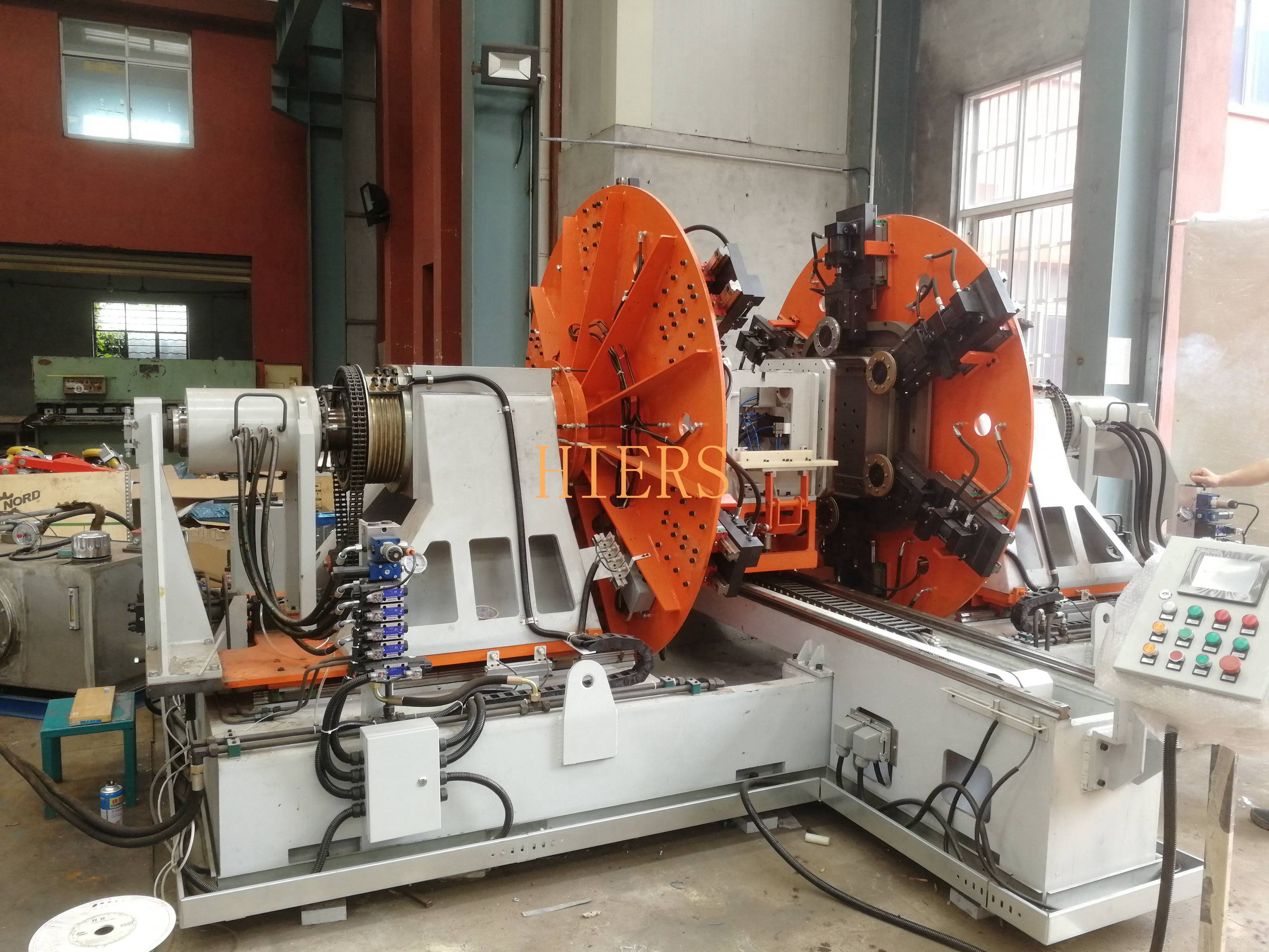 double side rolling riveting machine