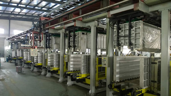 直線式箱體發泡線