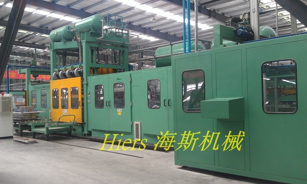 多工位箱膽真空成型機